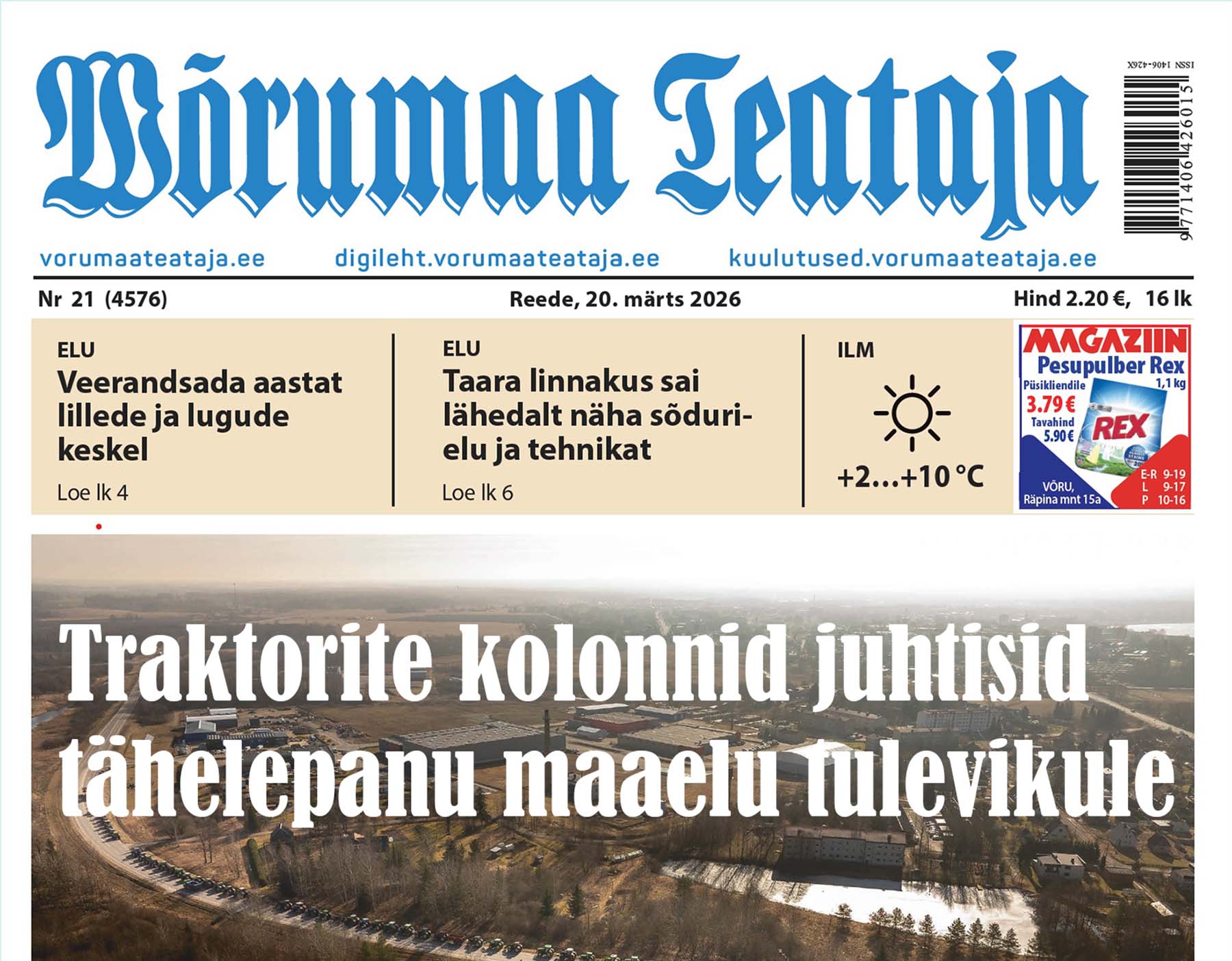 20. märtsi digileht 2026